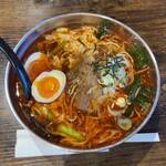 かるびラーメン - 料理写真:かるびラーメン¥990+味玉¥100