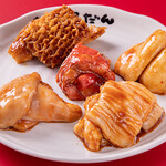 焼肉ホルモン屋だん - 牛ホルモン5種盛り