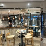 Y.Y.G. Brewery & Beer Kitchen - 予約なしで行くと1階の簡易的な席になるようだ。