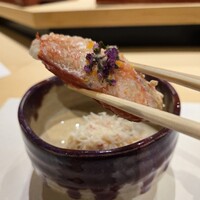 蔵六雄山 - 毛ガニ 毛ガニについても、色々話してくれました