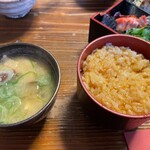 家庭料理 和來 - 白ご飯は玉子かけご飯にしてます^^