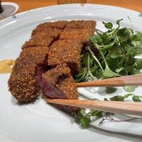 なにわ料理 有 - ビフカツ♪