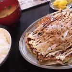 うまいや - 洋食焼き定食 700円也