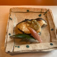 日本料理 桂 - 鰆の上に乗っているお味噌も美味しかった(๑˃̵ᴗ˂̵)