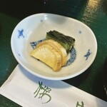 松本 うなぎ割烹桜家 - 美味しい漬物