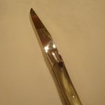 レストラン・パッション - 肉料理のナイフ。
