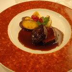 レストラン・パッション - エゾ鹿のポワレ　ポワブラードソース。