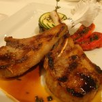 レストラン・パッション - 骨付仔羊肉の暖炉焼き　フレッシュタイム風味。