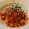アロマティコ - 海老と白菜のトマトソース