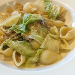 アロマティコ - 牡蠣とレタスのクリームソース