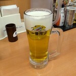 日高屋 - 生ビール