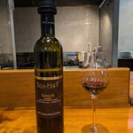 馳走西健一 - BiLA-HAUT Banyuls RIMAGE（ビラ オー バニュルス リマージュ デザート赤ワイン ： フランス KKサッポロビール　アルコール分16％ 。バレンタインのチョコレートムースにも使用されているので合うんですョ！♡♡