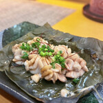 分家 歩寿司 純 - たら白子昆布焼き