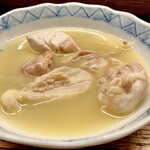 焼鳥 一石三鳥 - 20250220一石三鳥特製　水炊き鍋取り分け①