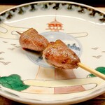 焼鳥 一石三鳥 - 20250220丸ハツ（塩）