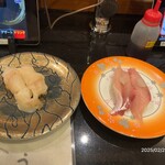 廻る富山湾 すし玉 - バイ貝、ぶりトロ