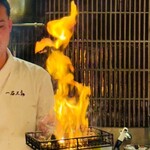 焼鳥 一石三鳥 - 20250220逸品　信玄鶏の炭焼・柚子胡椒①