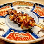 焼鳥 一石三鳥 勝どき - 20250220こころのこり（ハツ元）（タレ）