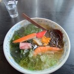 喜多八食堂 - 磯ラーメン　大盛り