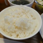 キッチン ブルー グローブ - ご飯大盛りのアップ