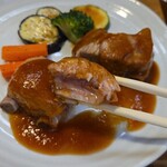 キッチン ブルー グローブ - いただきます