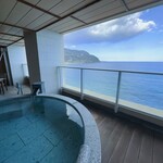 食べるお宿 浜の湯 - 客室露天風呂