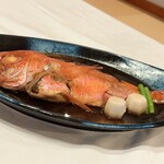食べるお宿 浜の湯 - 金目鯛姿煮
