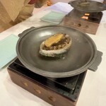 食べるお宿 浜の湯 - 鮑酒蒸し