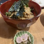 一品料理 高倉 - 鰻と大葉の混ぜご飯