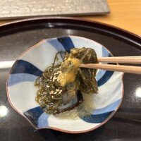 天ぷら 車 - 黄味酢を絡めて