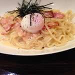 ときわ - うどんのカルボナーラ風