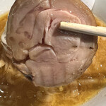 麺屋 丸福 - 鶏チャーシュー燻仕立て