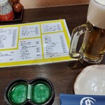 まる両 - 乾杯～。