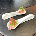 ステラレガーレ - サラミとキノコペースト