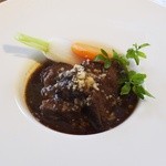 シャトン - 県産和牛ほほ肉の赤ワイン煮アップ