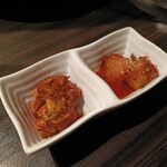 SATOブリアン - 前菜(キムチ)