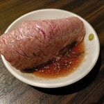 SATOブリアン - サーロインはおろしポン酢で