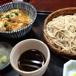 Oohara - そば・丼ぶりセット(700円)