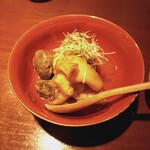 隠れ家愉膳 亥の子 - バイガイと里芋の揚げ物