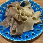 ら すとらあだ - 左：三瓶蕎麦／右：三芳秋