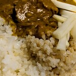 tell me キッチン - 無農薬玄米と白米ごはん半分づつ