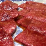 江戸焼肉 - 神谷商店サガリ、松阪牛 ソトヒラ