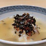 江戸焼肉 - 梅茶漬け牛出汁