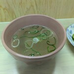 tell me キッチン - スープは鶏飯用に出している濃いめのスープ