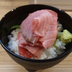 三代目 善平 - Cセット(本マグロ丼) 580円