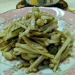 tell me キッチン - エノキ茸のバター炒め