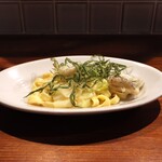 Hachihare - 米粉の手打ちパスタ「長ネギと太刀魚」