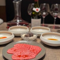 焼肉うしごろ 池袋店 - 「シャトーブリアンのすき焼き トリュフ添え」