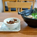 麺屋 万年青 - 料理写真:ランチセット