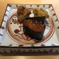 鮨 銀座おのでら 弟 本店 - 魚卵シリーズ